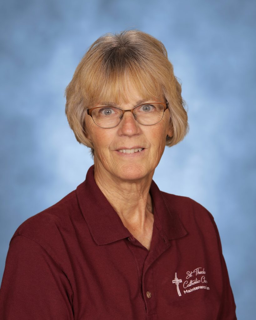 Mrs. Markiewicz: Maintenance / Lunch Supervisor 