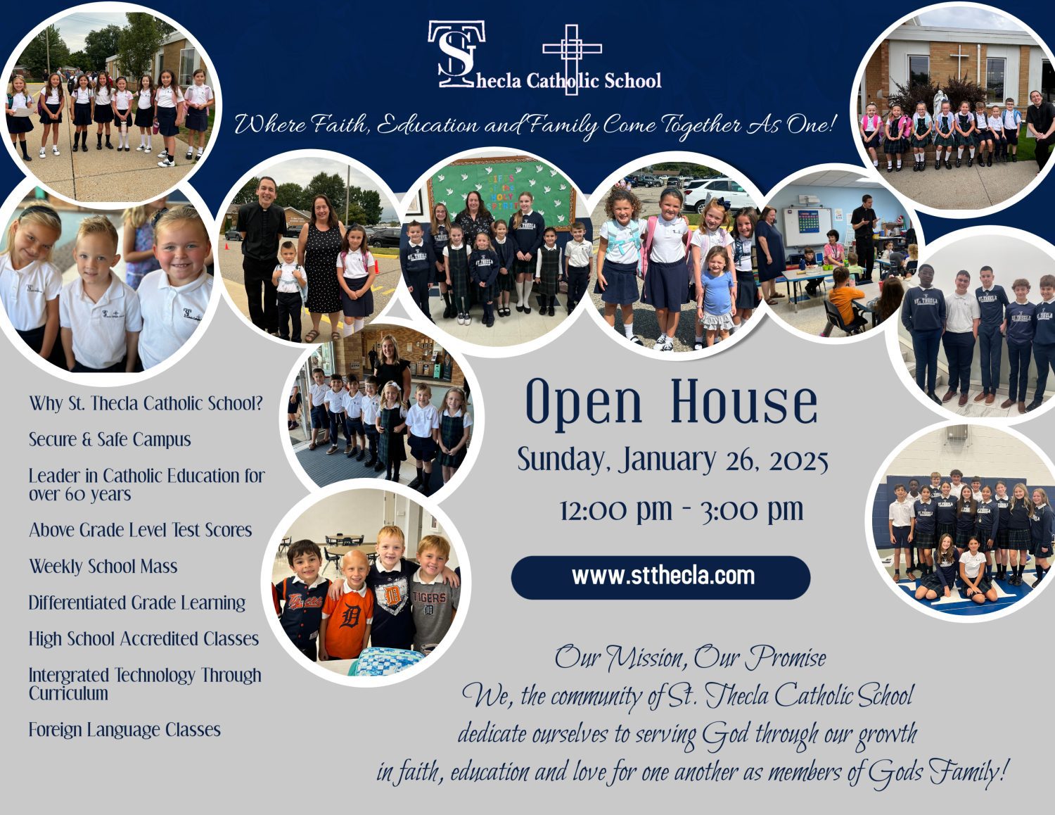 Open House 2025 St. Thecla School